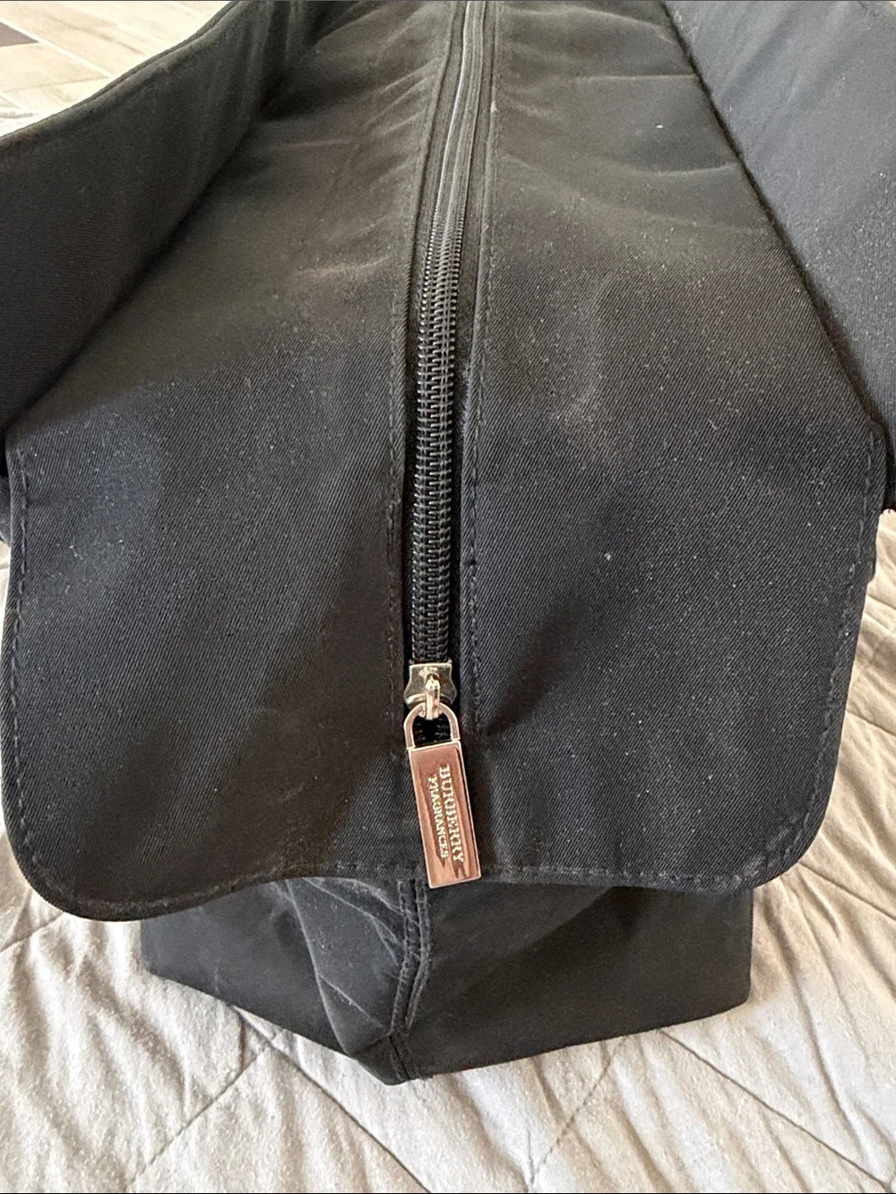 Burberry Fragrance Men's Black Duffel Tote Bag